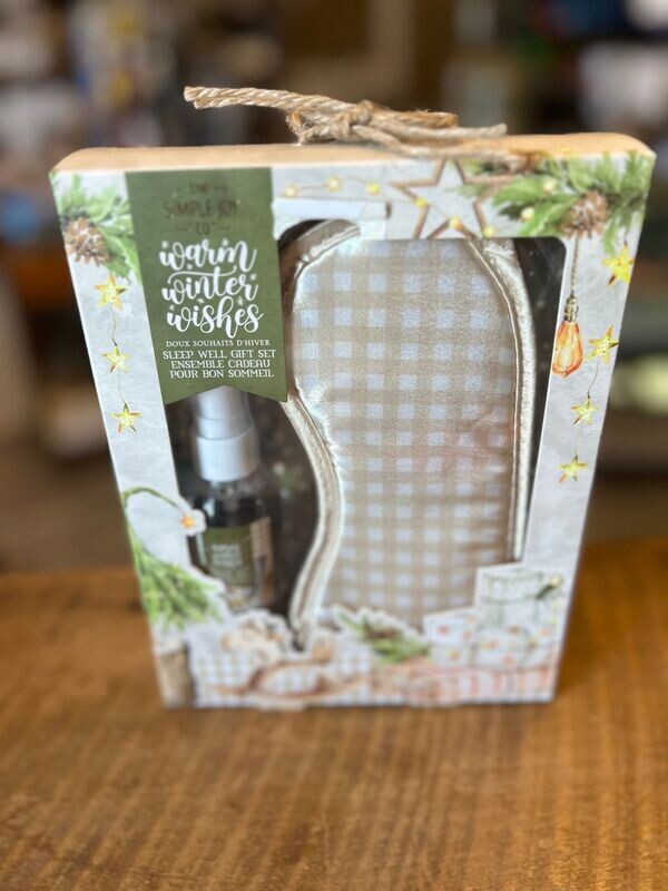 Sleep well gift set