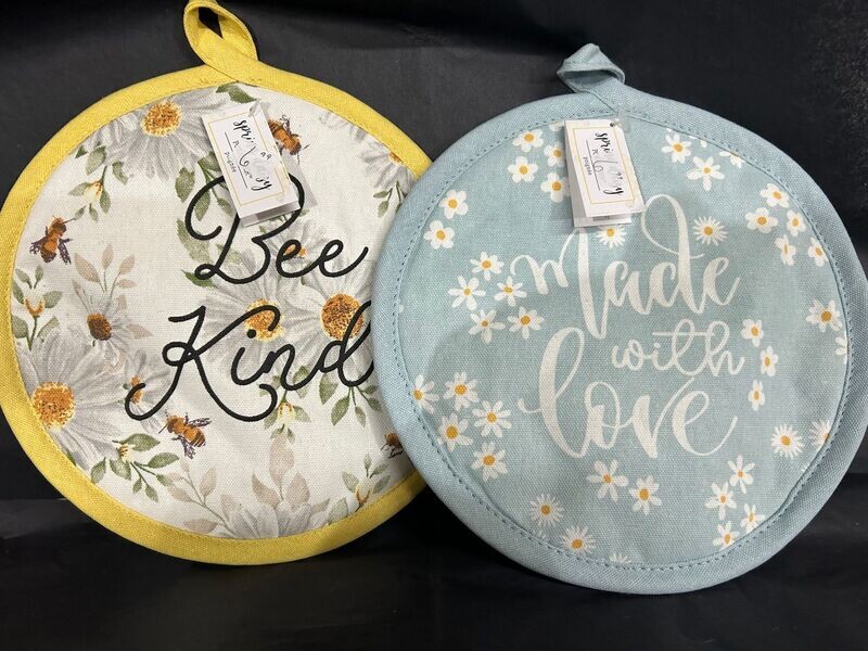 Cotton potholder
