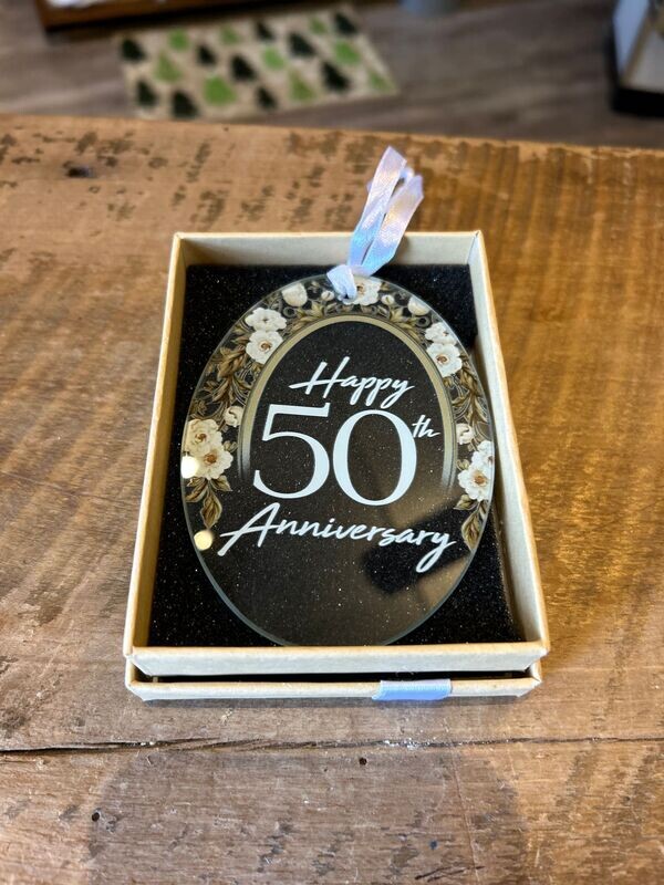 50th Anniversary ornament