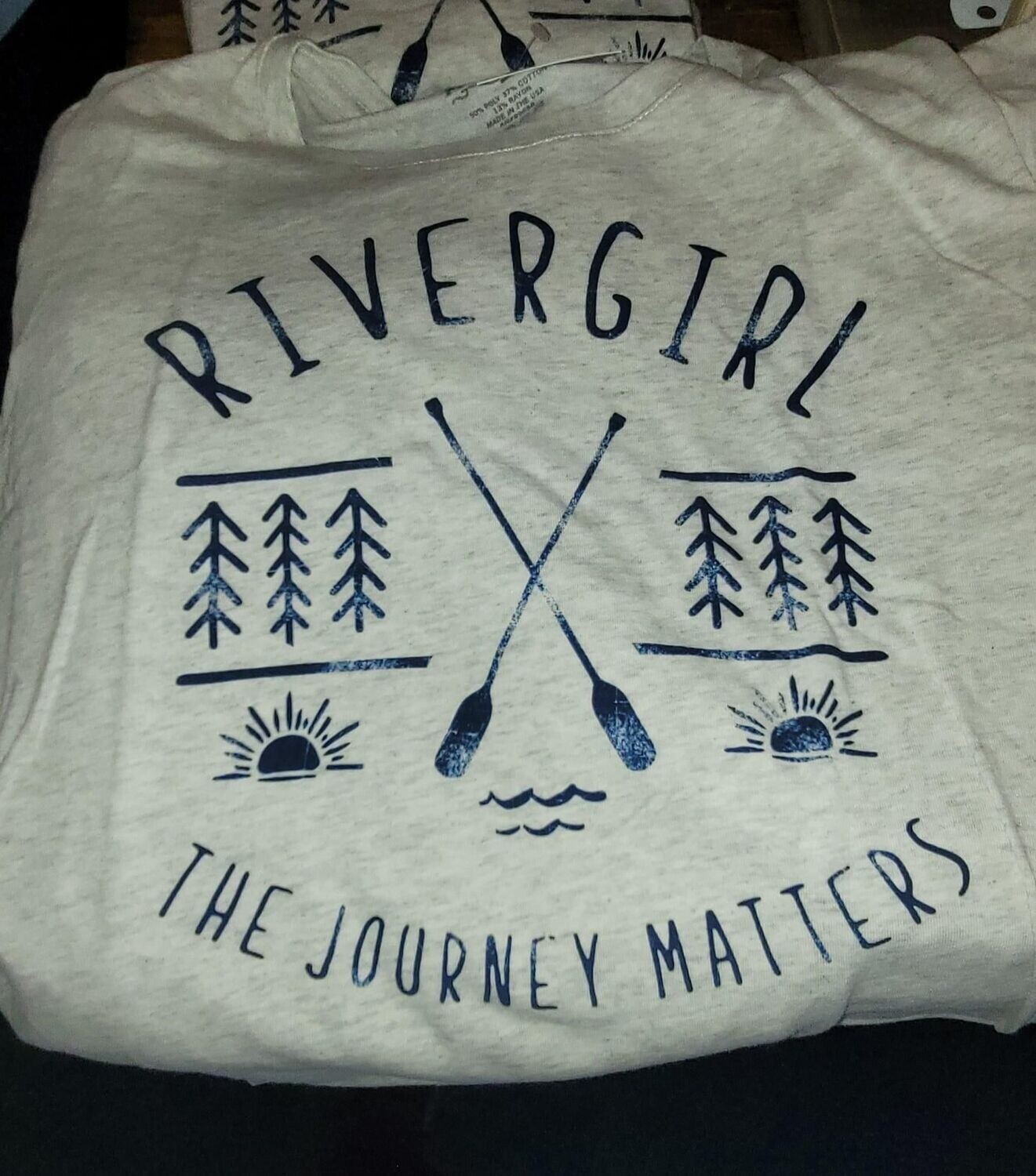 Rivergirl t-shirt (oatmeal)