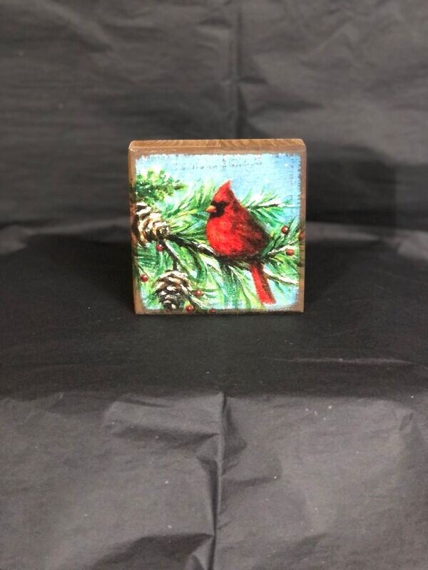 Wood cardinal setter