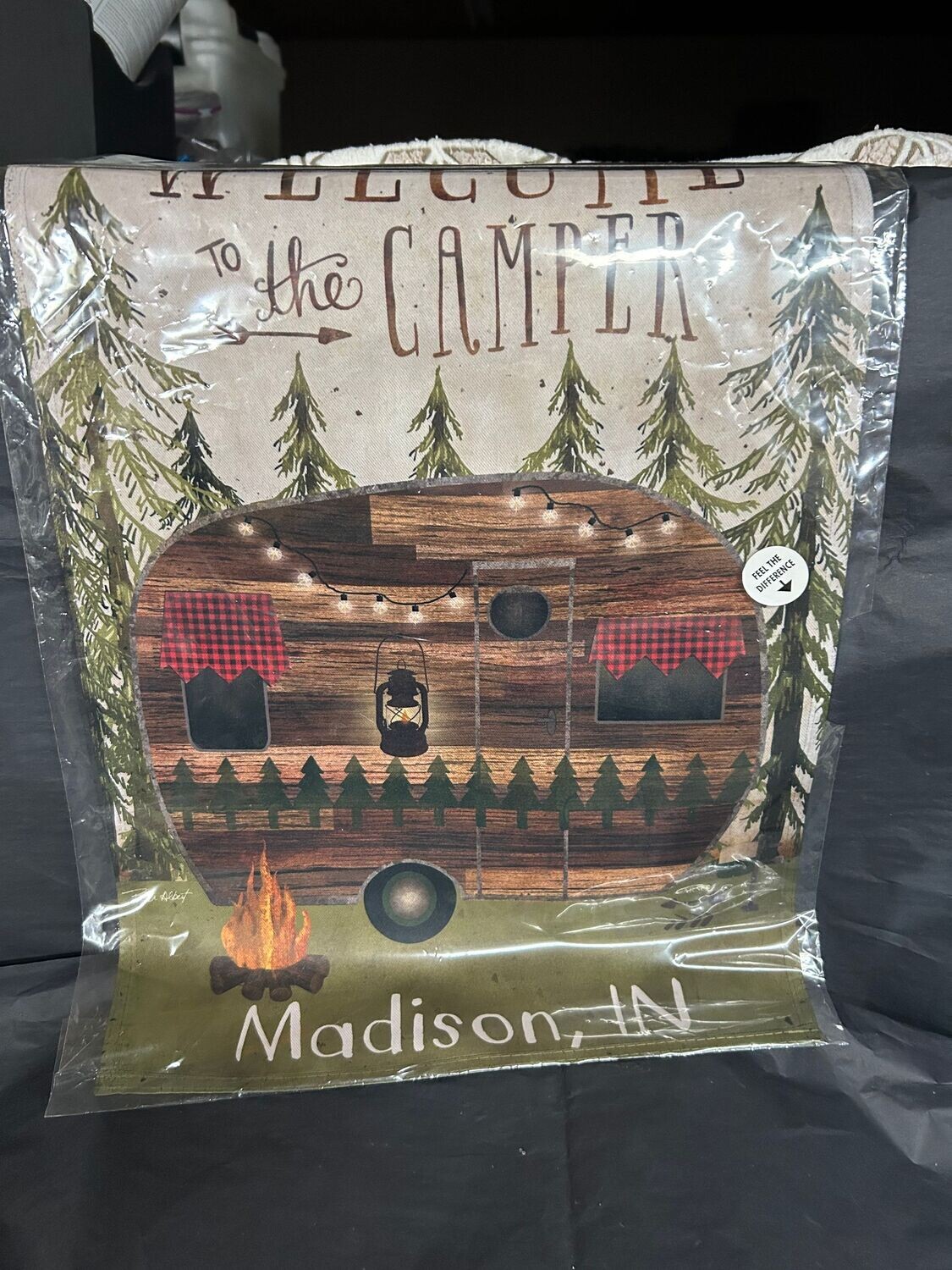 Madison camper yard flag