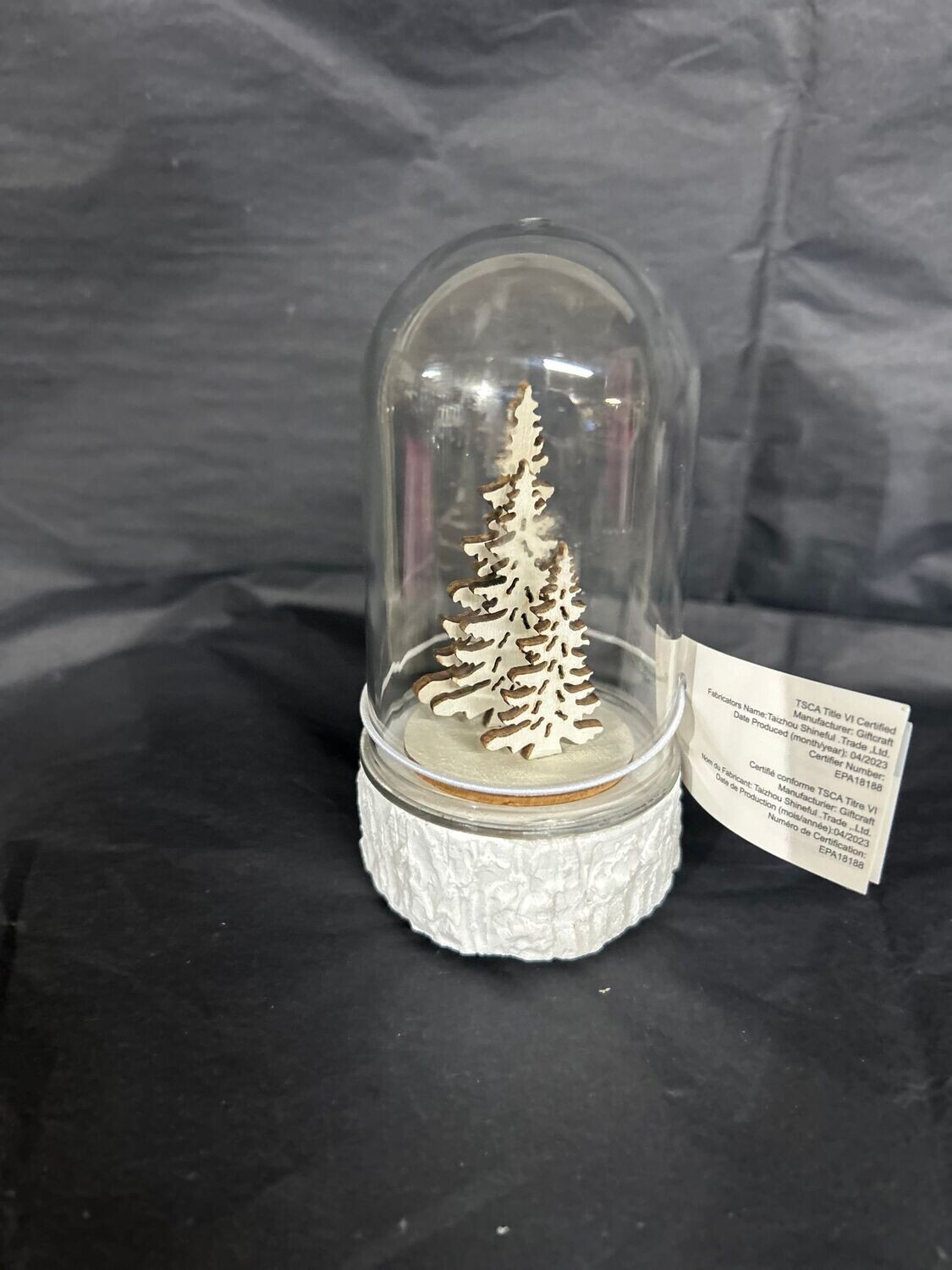 Light up christmas tree globe