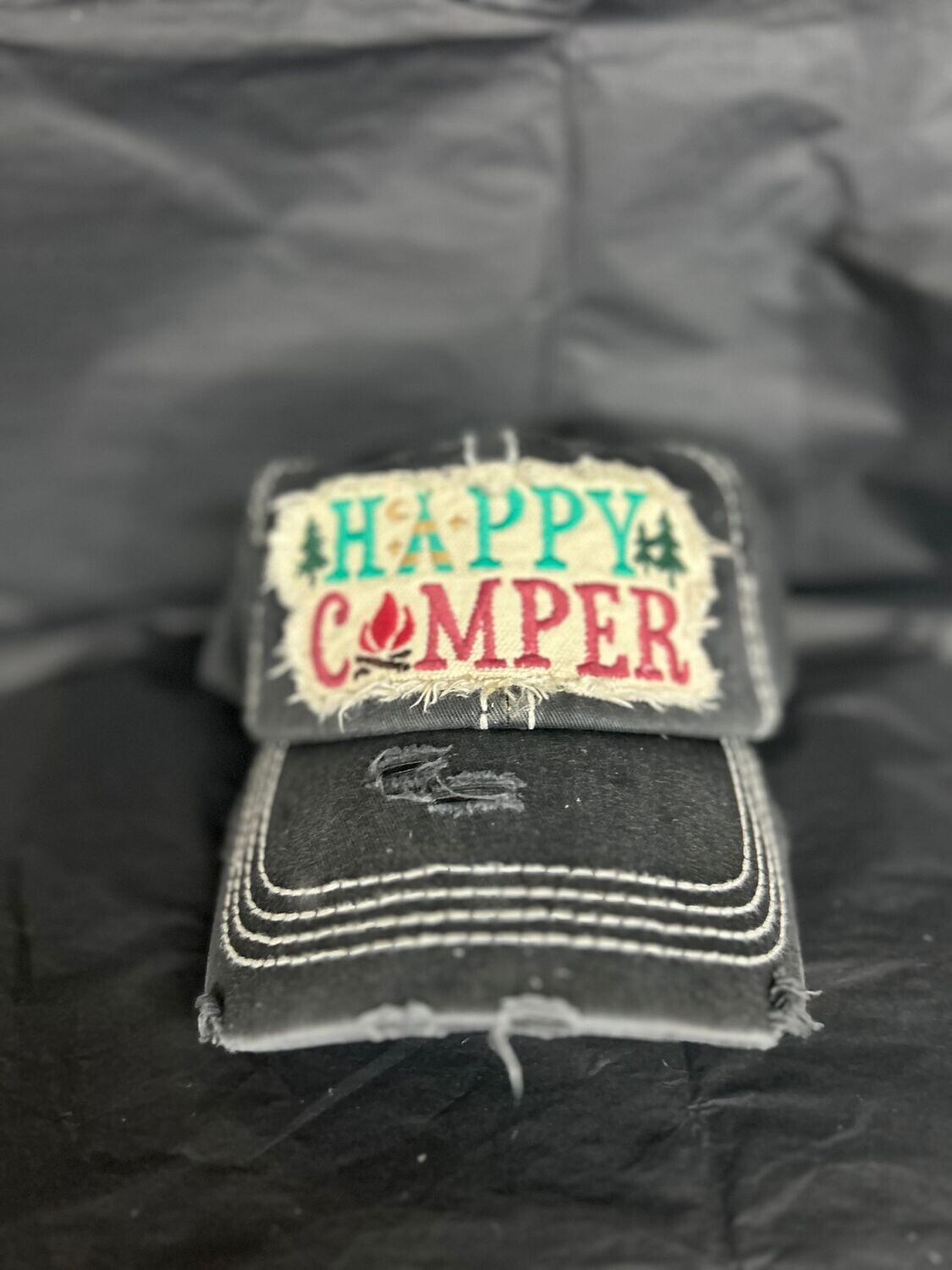 Happy Camper baseball hat