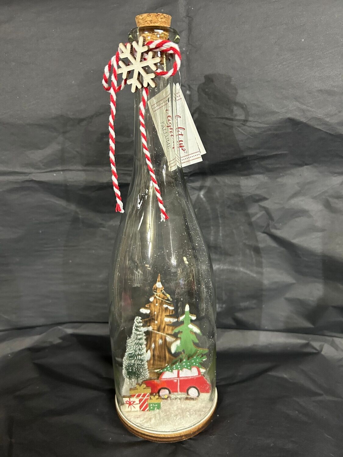 Christmas  light-up bottle