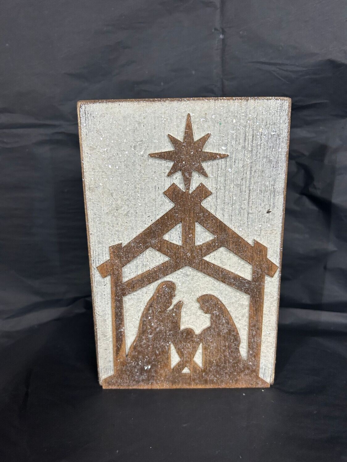 Christmas wood setter