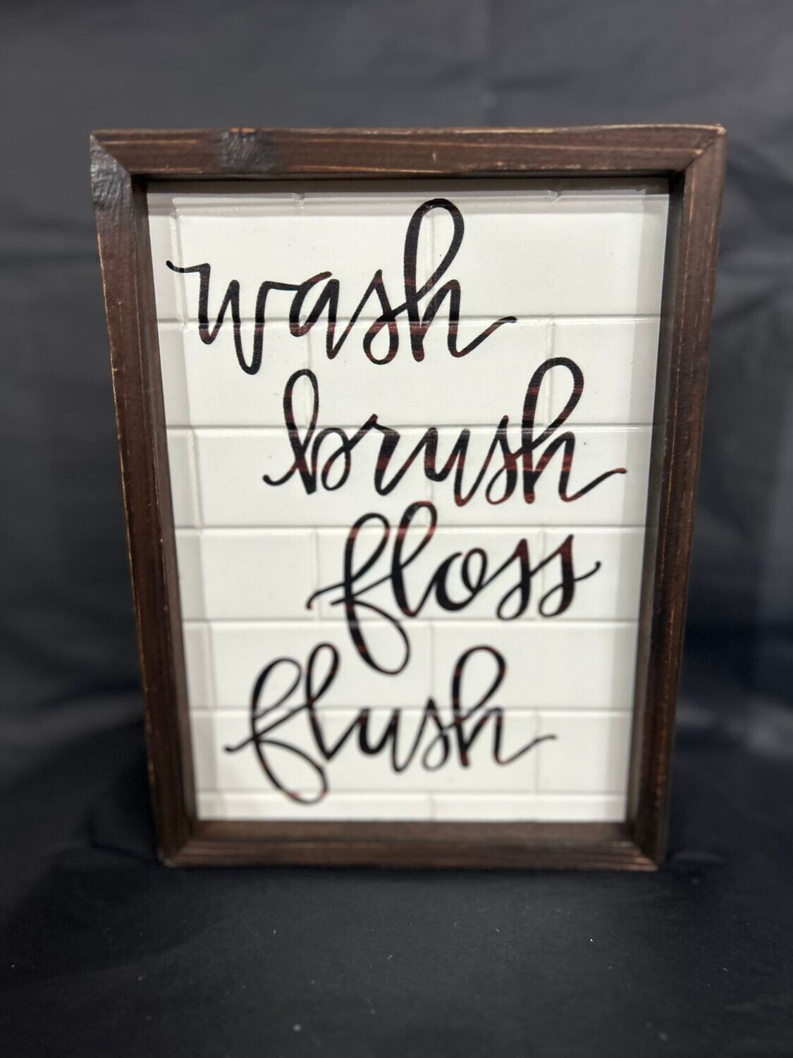 Bathroom sign