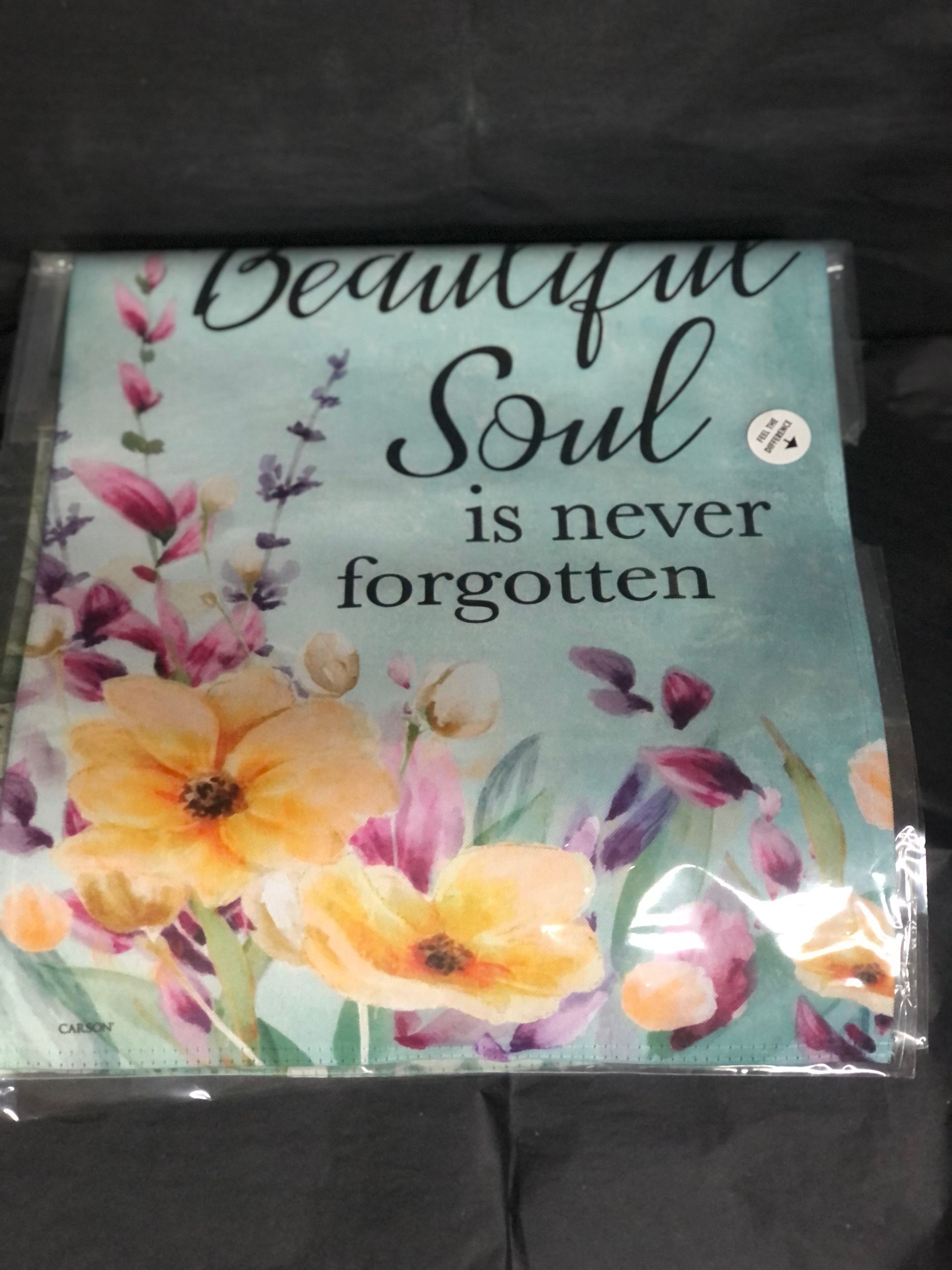 Memorial garden flags