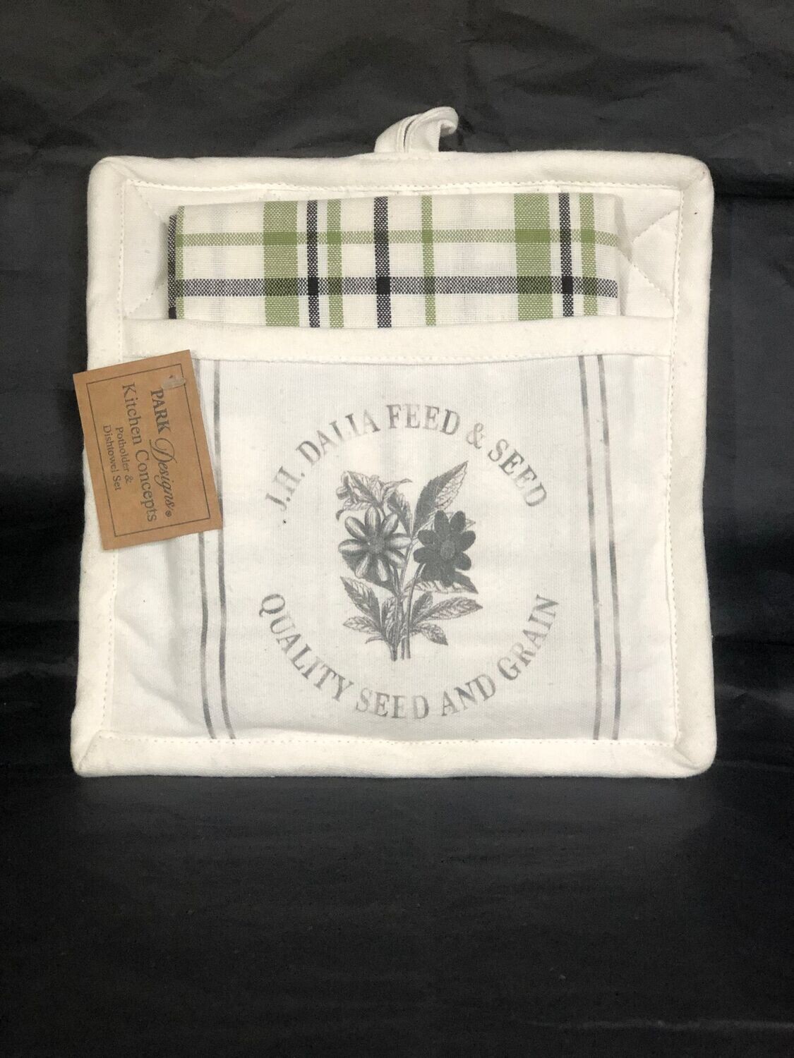 Potholder & Dishtowel Set