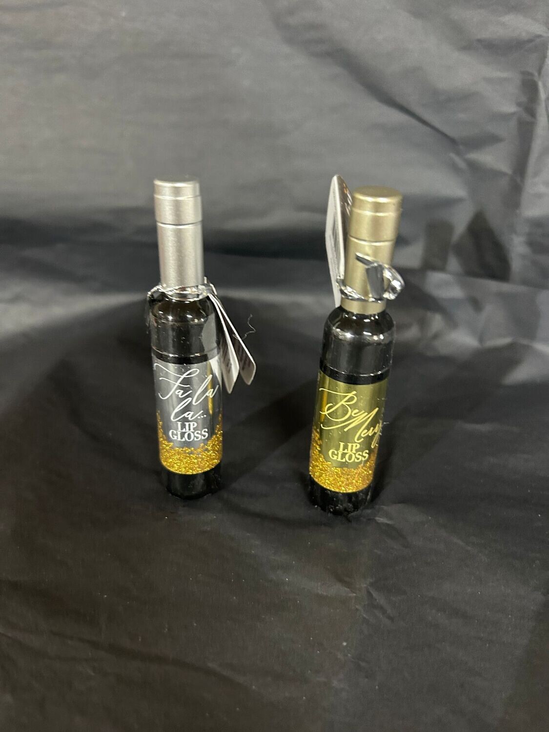 Wine bottle Christmas lip gloss