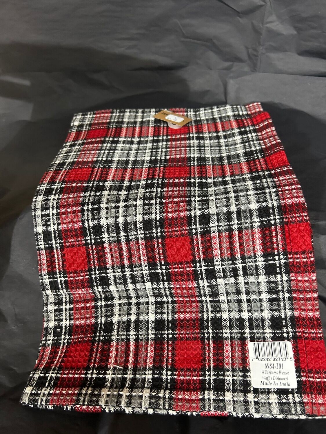 Waffle dishtowel