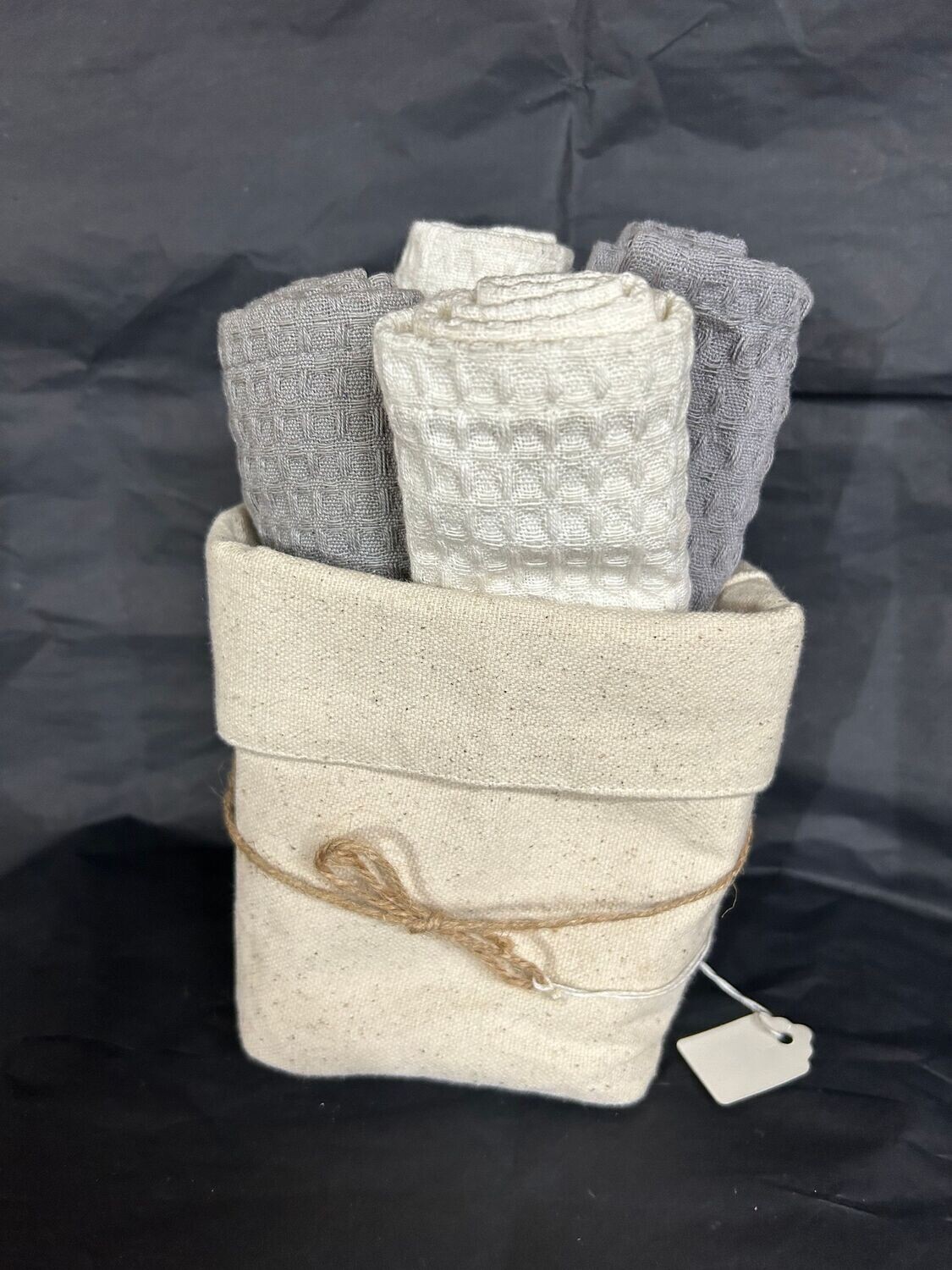 Washcloth set w/ 4 rags