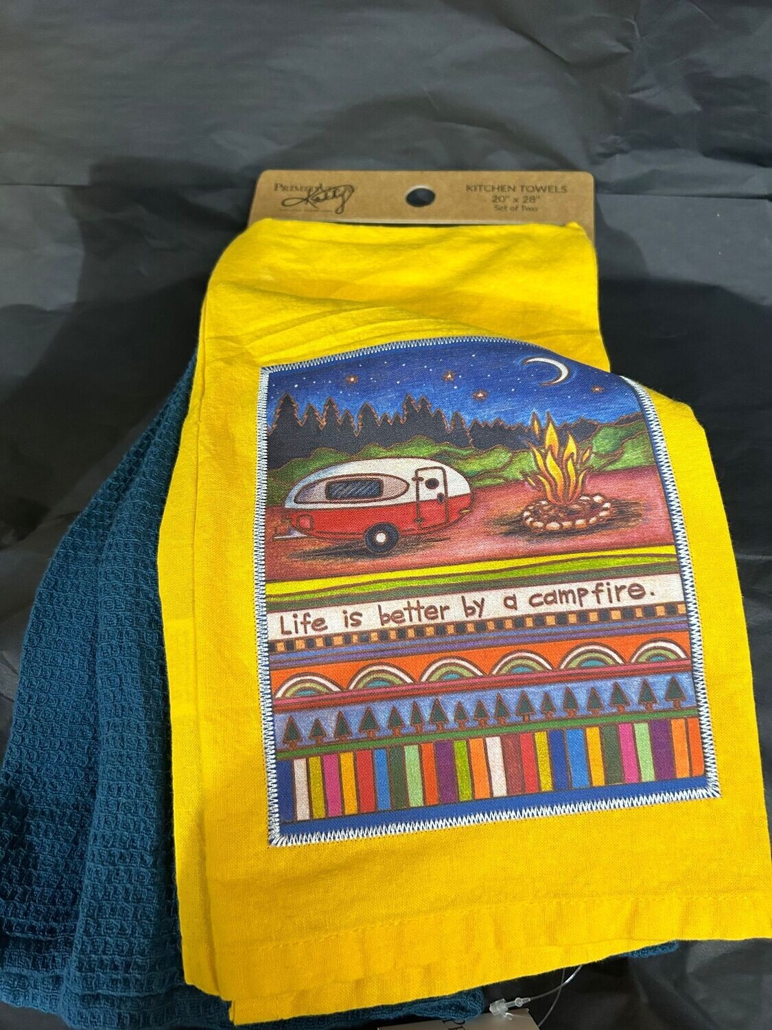 Set of 2 camping dishtowels