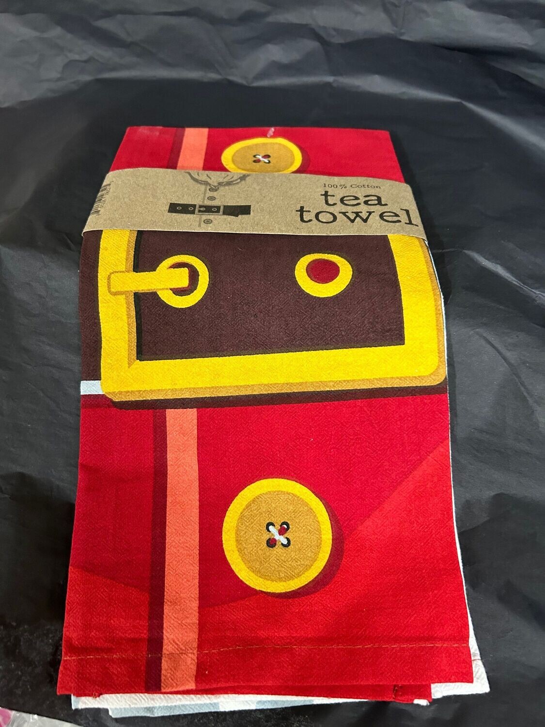 Christmas tea towel