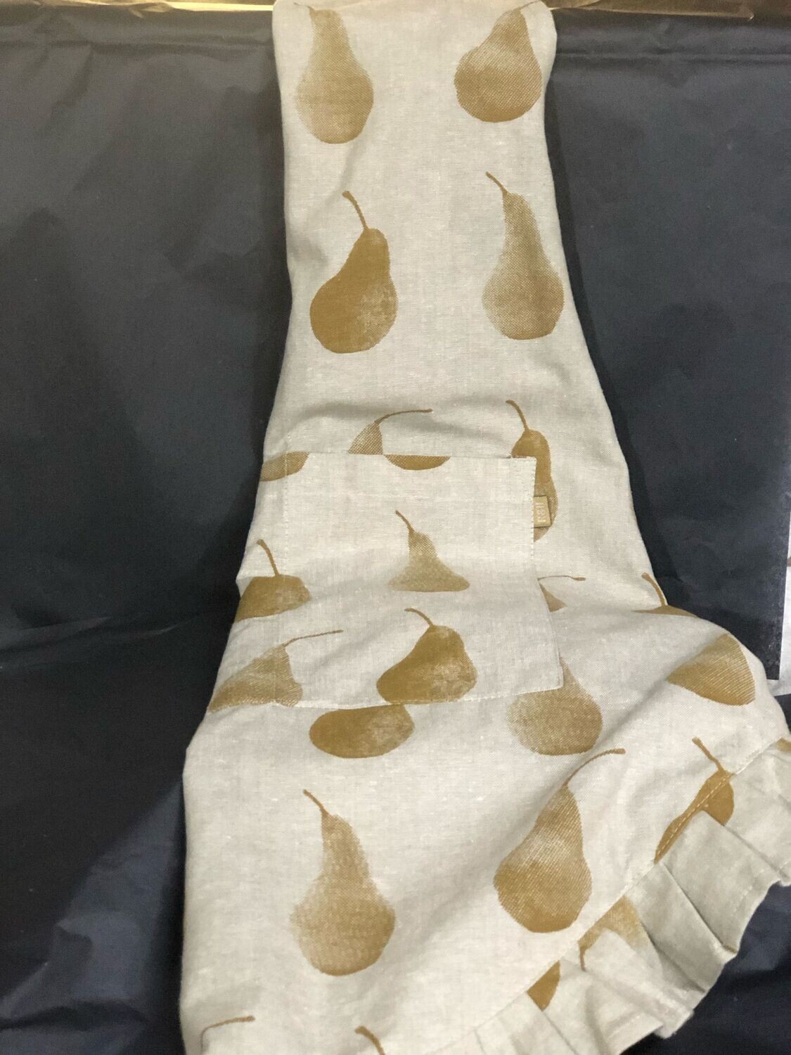 Pear Print Apron