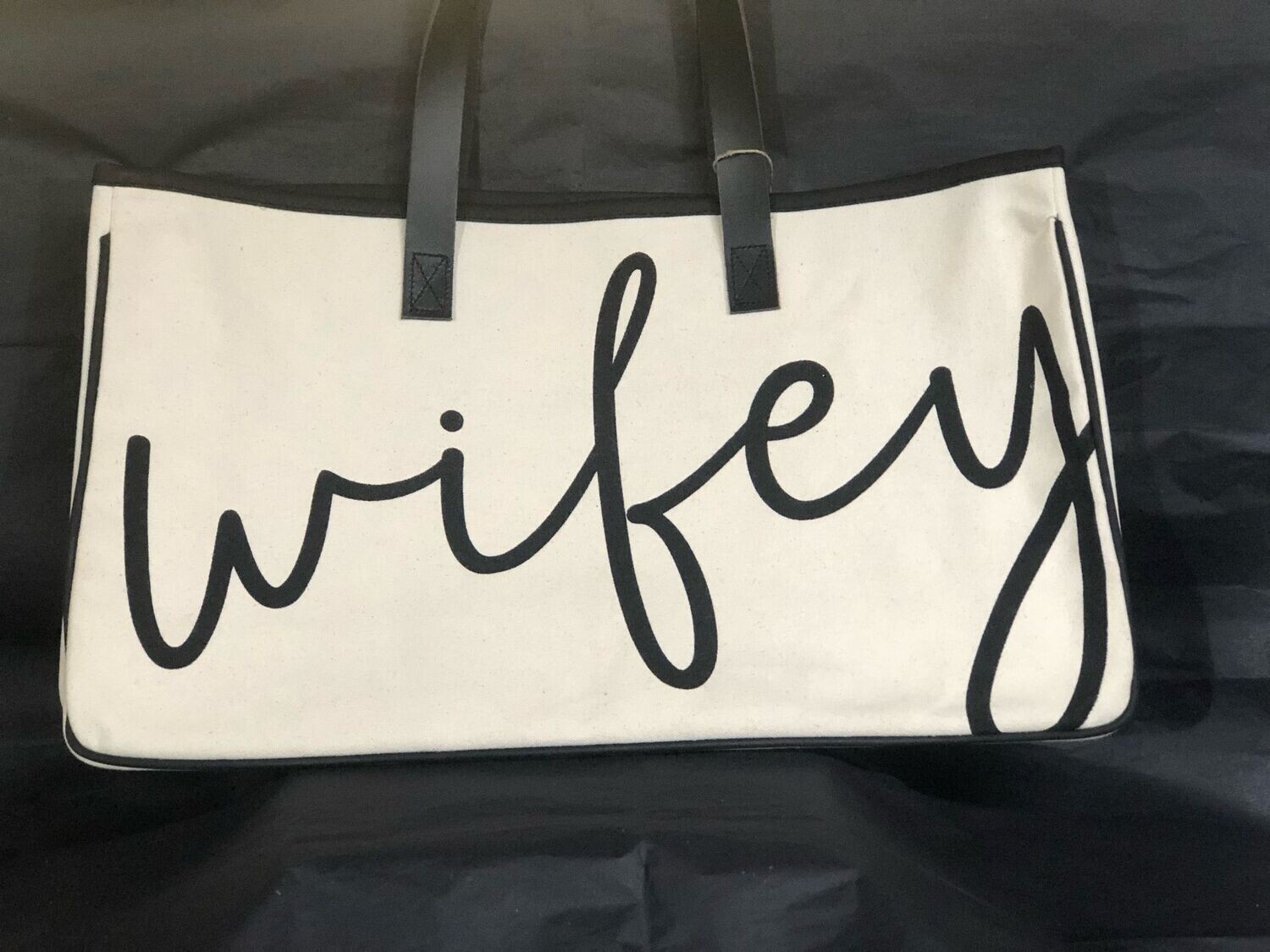 Wifey Canvas Tote