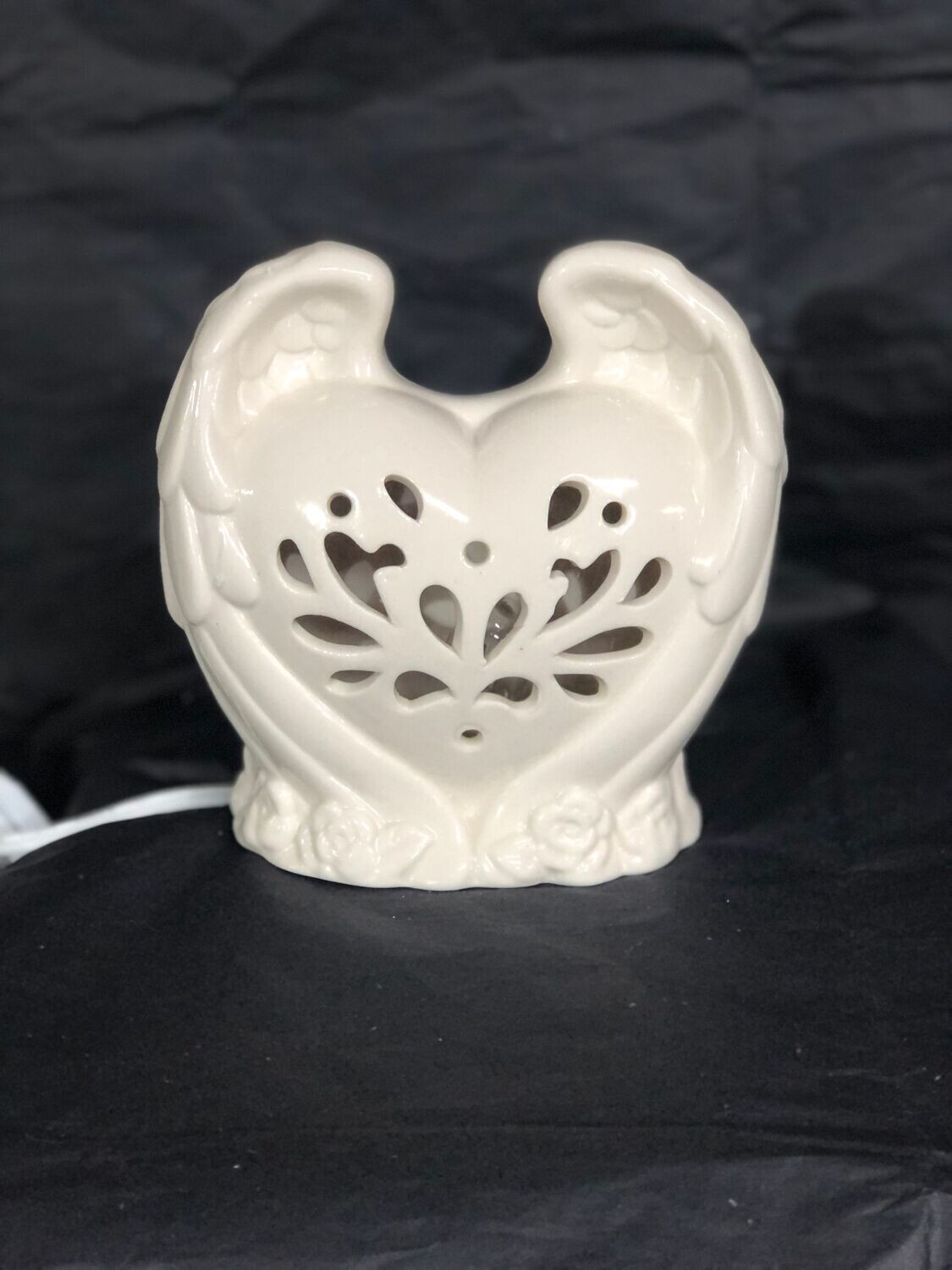 Lighted Heart Wings