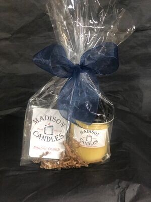 Gift Set - Small candle & wax melts