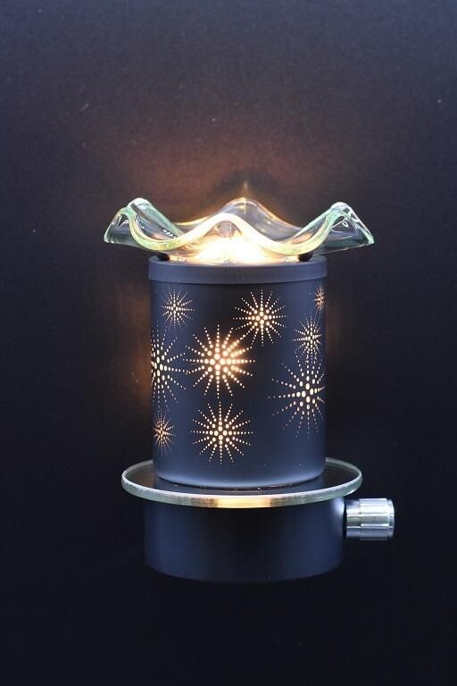 Blue Wall Plug-In Electric Tart Oil Warmer