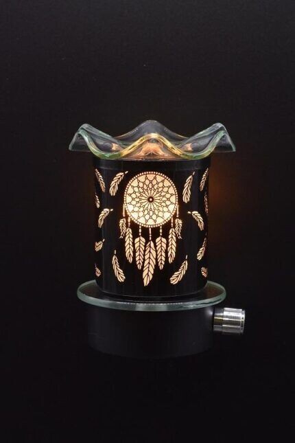 Black Wall Plug-In Electric Tart & Oil Warmer