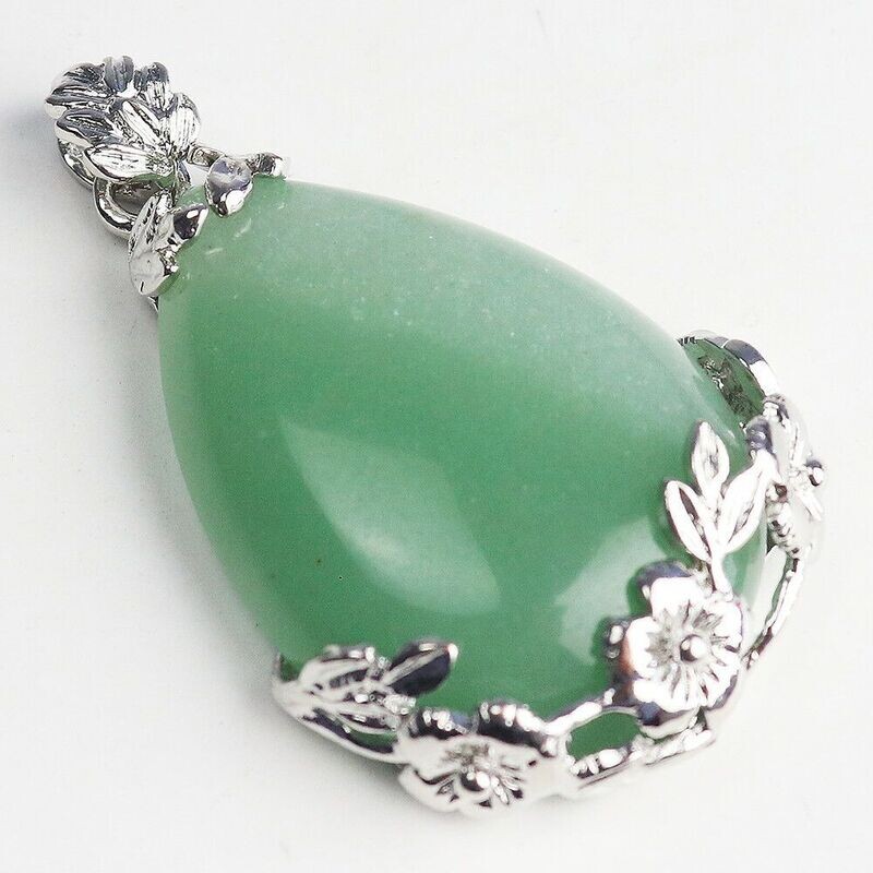 Natural Green Aventurine Teardrop