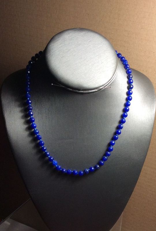 Fashion Natural 6mm Blue Jade