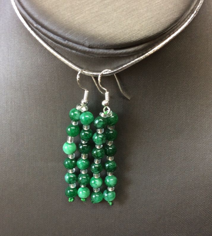 Natural 6mm Green Jade Jadeite Gemstone