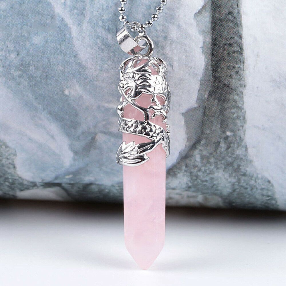 Natural Dragon Powder Quartz Gemstone