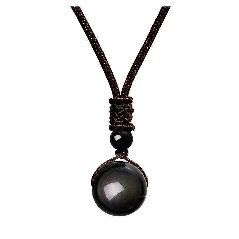 Natural Tiger Eye Healing Crystals Necklace Pendant