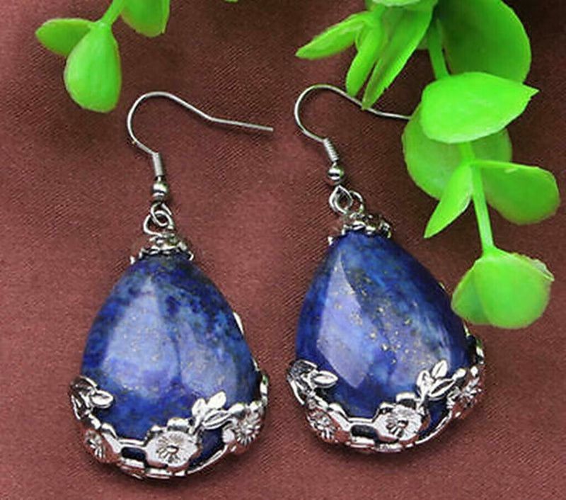 Tibet Tear Drop Lapis Lazuli Gemstone Tibet Tear Drop Lapis Lazuli Gemstone