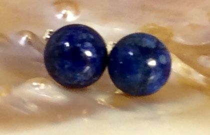 SG-0002 Natural Lapis Lazuli 925 Sterling Silver