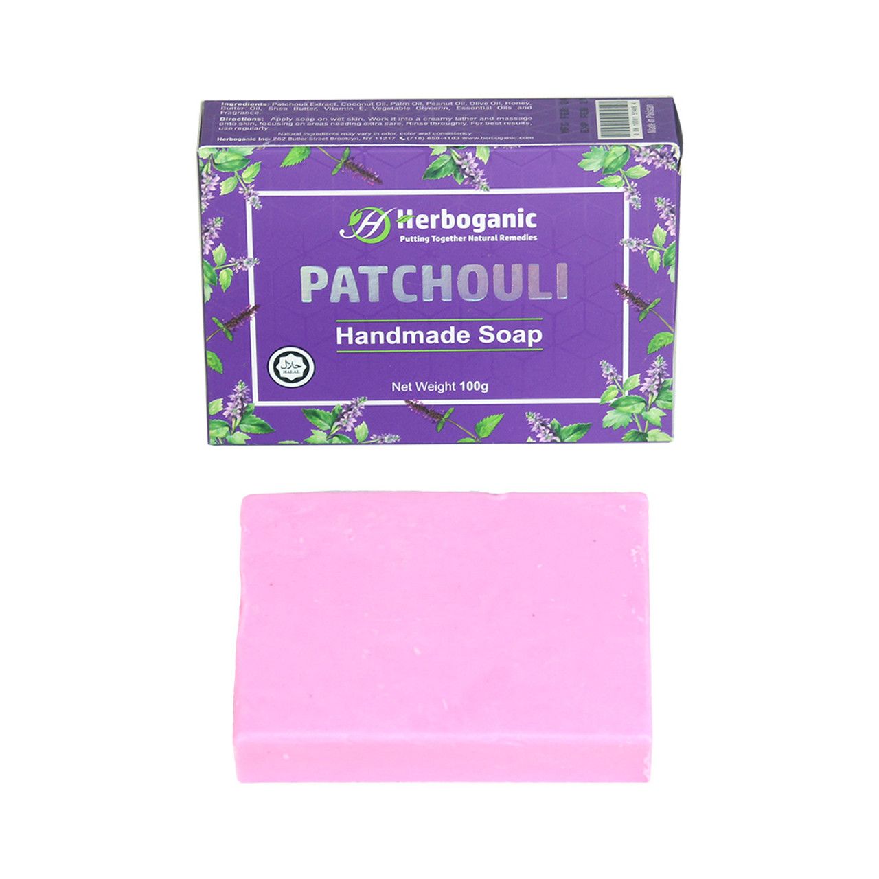 Handmade Patchouli Soap 100% Natural