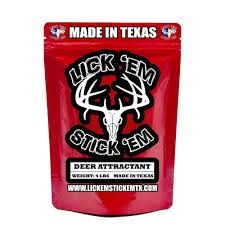 Lick&#39;em Stick&#39;em Deer Attractanct 4#