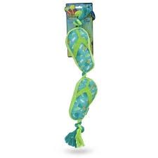 Multipet Margaritaville Flip Flop Rope Dog Toys