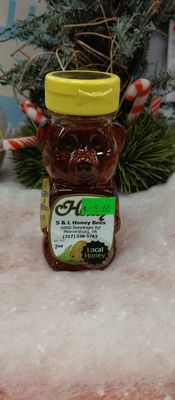 Honey Bottle 8oz S &amp; L