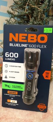 Nebo Blueline Series 600 Flashlight