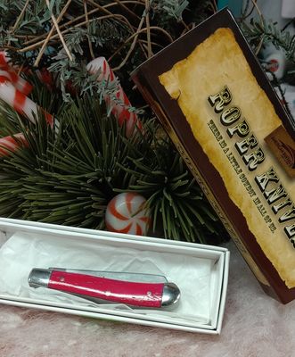 Roper Knife Pink  Sky Bone