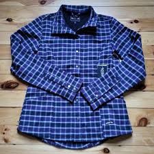 Kerrits Highlander Flannel Barn Jacket Black Berry Plaid XL