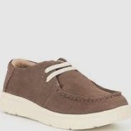 Ariat Kid&#39;s  Hilo Brown Bomber Suede Assort. Sizes