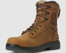 Ariat Men&#39;s Turbo 8&quot; H20 Carbon Toe Aged Bark Size 12