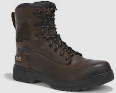 Ariat Men&#39;s Turbo 8&quot; H20 Carbon Toe  Rich Brown Assort Sizes