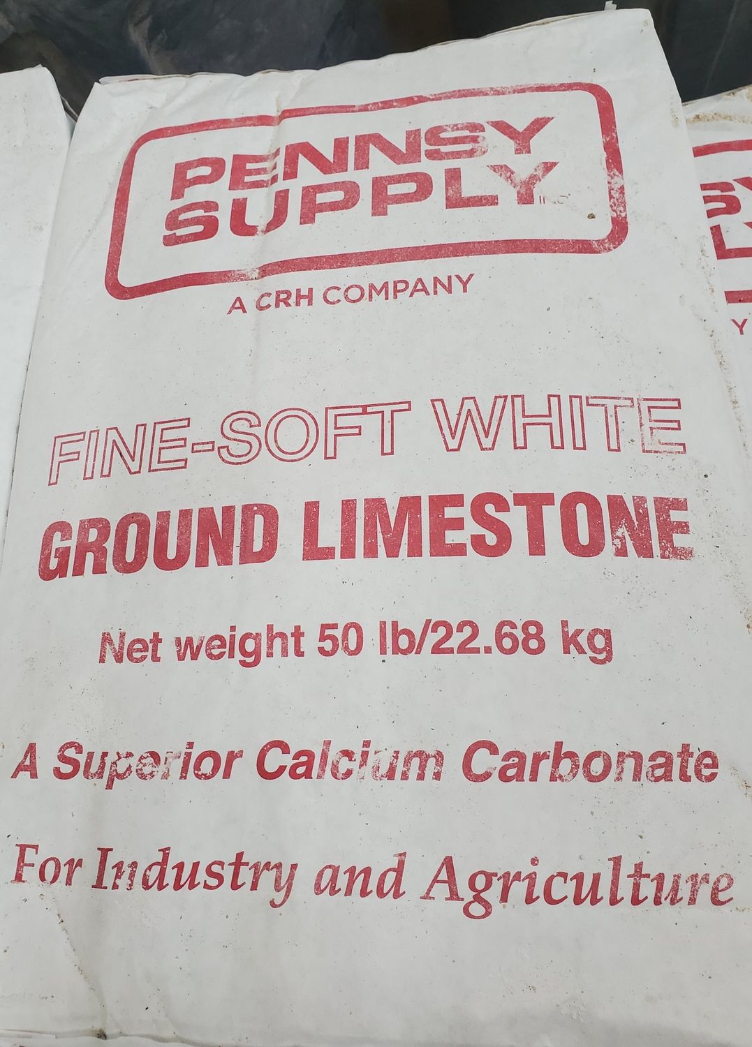 Ground Limestone 50# Each/Skid56