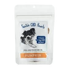 Suzie's CBD Hearts For Dogs Trial Size Pumpkin 2OZ