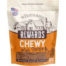 Wholesomes Rewards Chewy Strips Chicken 25oz