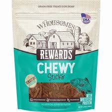 Wholesomes Rewards Chewy Sticks Whitefish 25oz