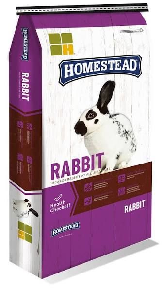 Homestead Rabbit Pellets 15% Bag 50#