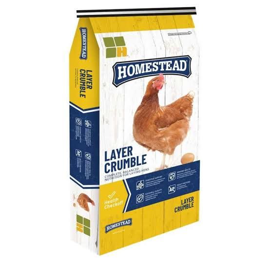 Homestead 16% Layer Crumble Bag 50#