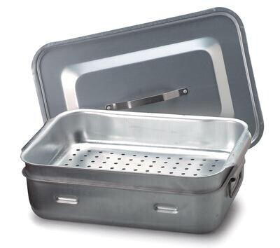 Vaporiera Rettangolare Con Coperchio