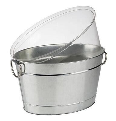 APS - Secchiello per bevande &quot;Tin&quot; 28 x 40 cm Argento