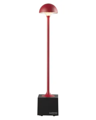 Lampada da tavolo Flora Led Rossa - Sompex